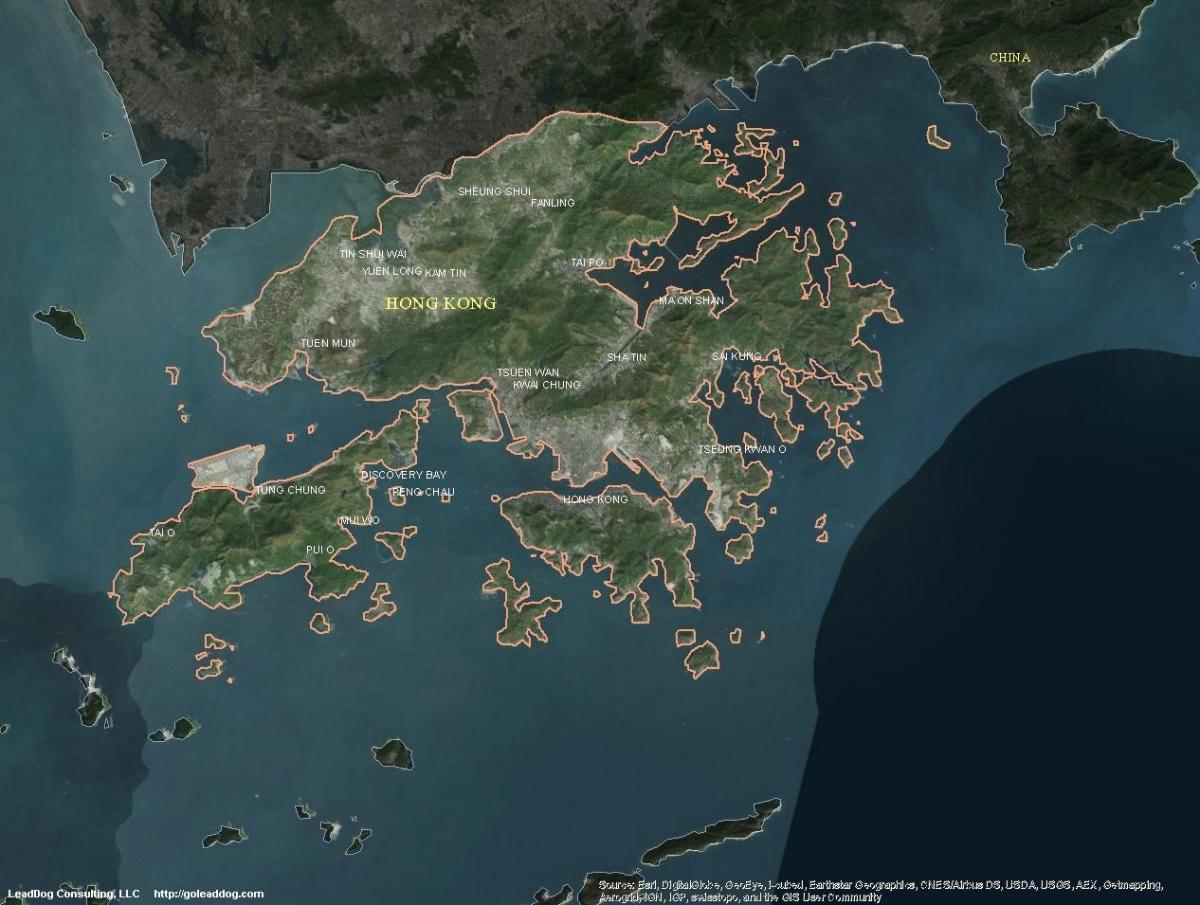 zemljevid Macau 3d