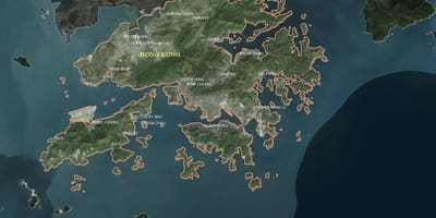 Zemljevid Macau 3d