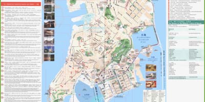 Macau avtobus poti zemljevid