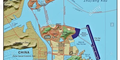 Macau države v svetovni zemljevid