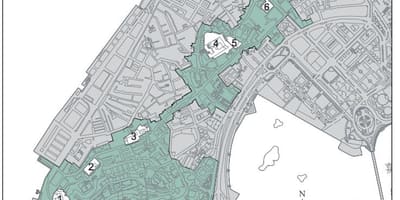 Zemljevid zgodovinskega središča Macau
